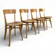 Set of 4 Baumann chairs