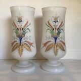 Pair of Napoleon III vases in relief