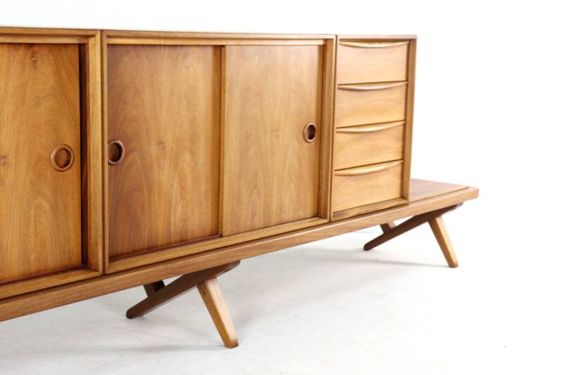 Rudolf B. Glatzel for Fristho Franeker sideboard | 240 cm - fully restored
