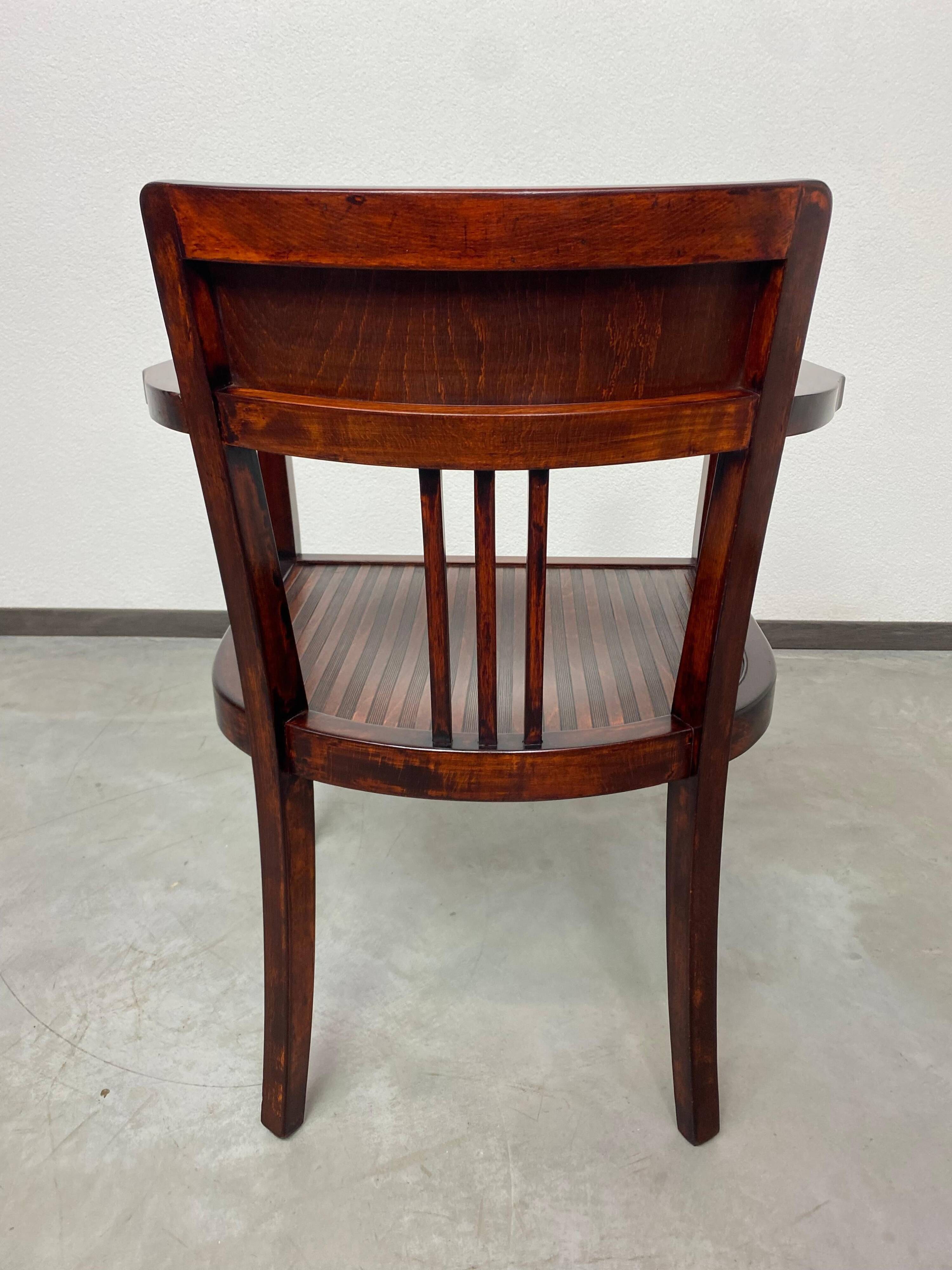 Art Nouveau office chair
