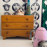 Commode de rangement pieds compas