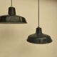 Pair of antique lamps