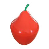 Orange pear ice bucket