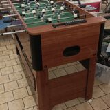Old table football wood chrome vintage