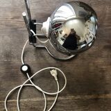 Chromé ball lamp adjustable 70s
