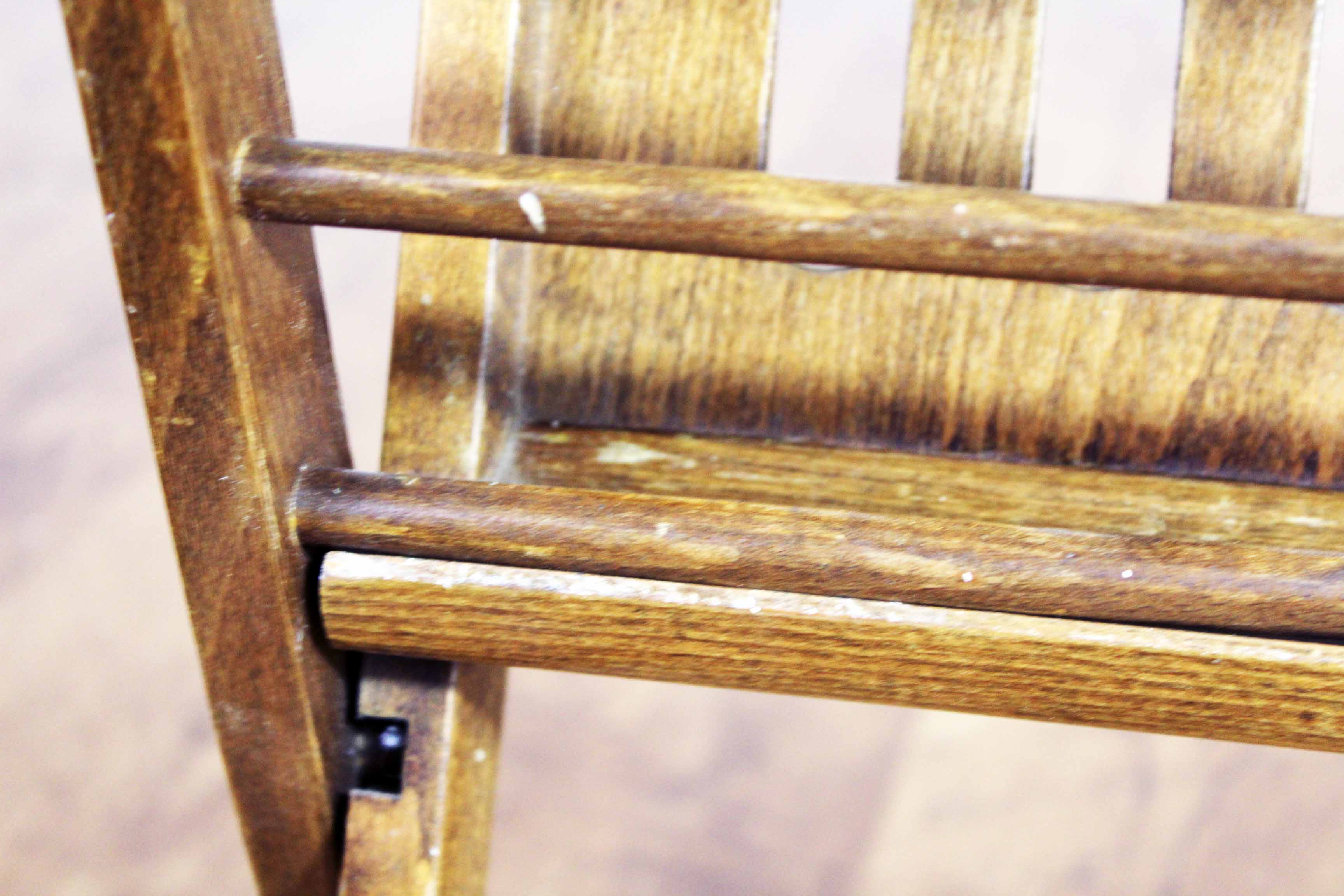 Foldable magazine holder Braakman for Pastoe