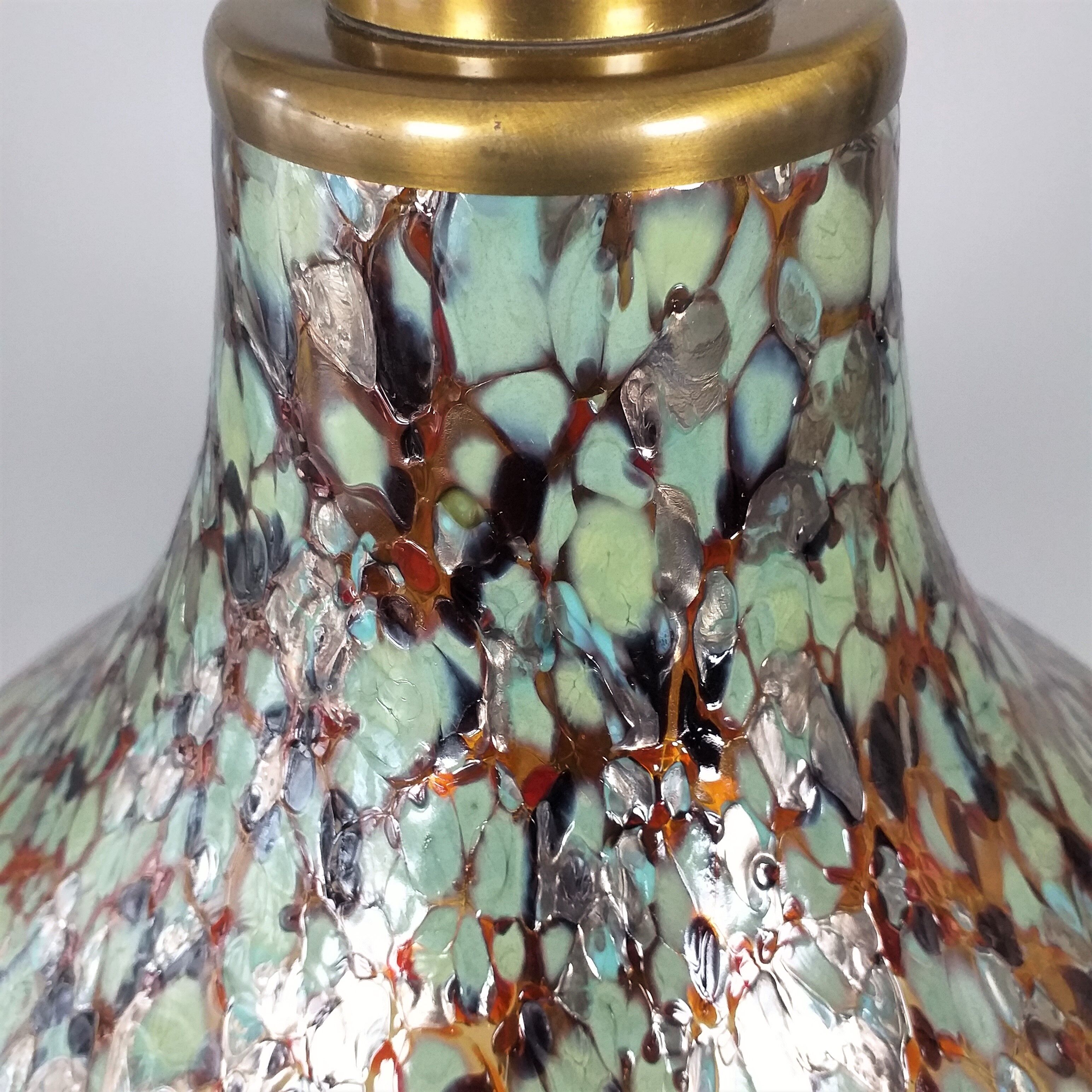 Murano bell pendant light