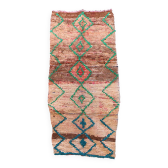 Boujad Vintage Moroccan Rugs, 128 x 260 cm