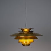 Vintage Danish hanging lamp Verona, 1980s