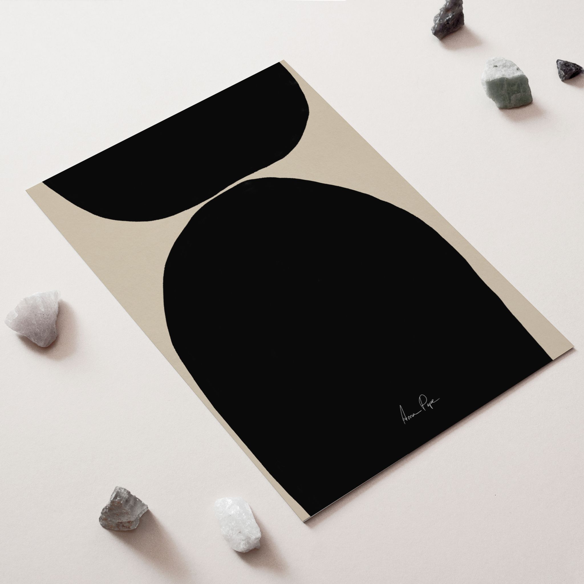 Abstract giclee art print, 50x70cm