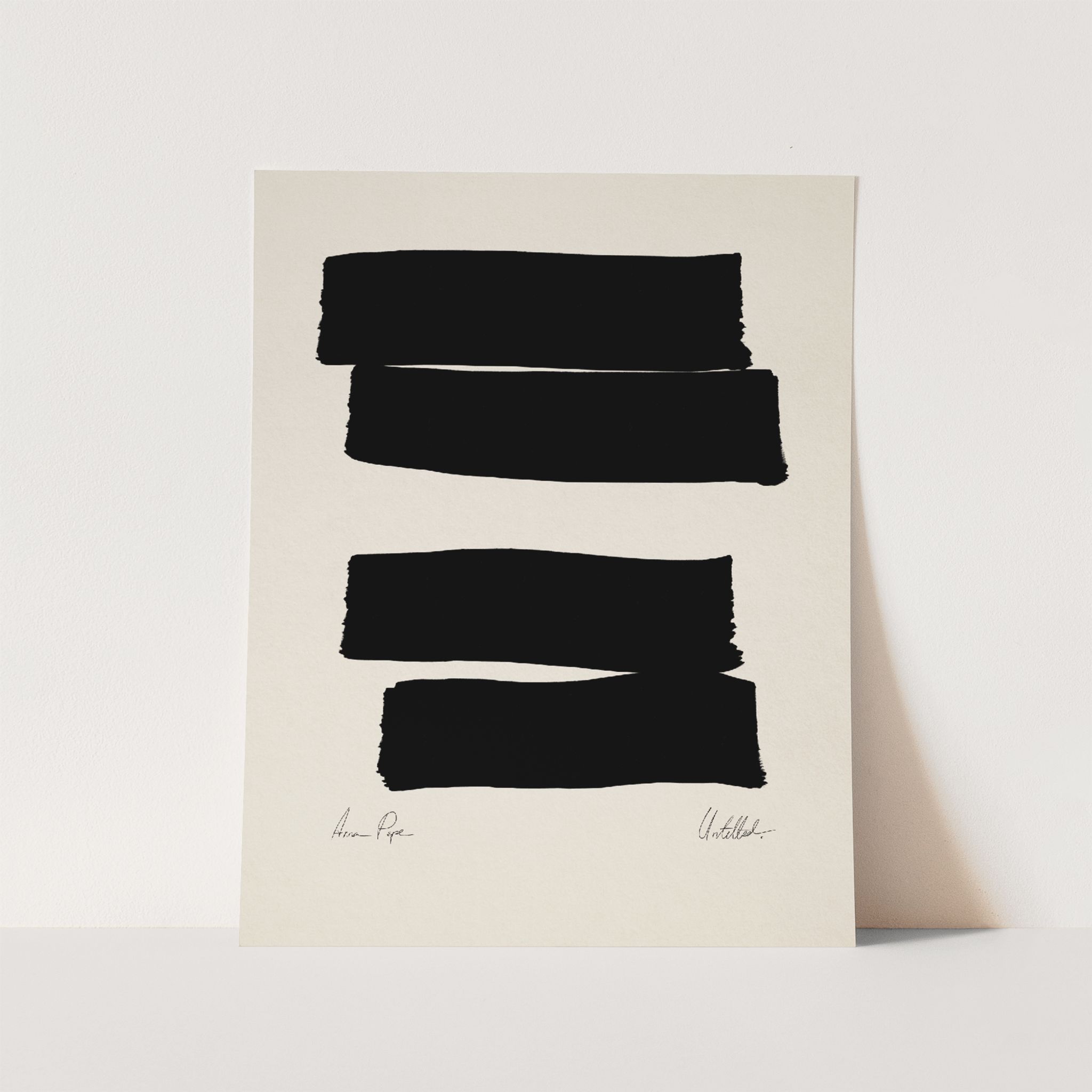 Framed abstract giclee art print 50x70cm
