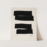 Framed abstract giclee art print 50x70cm