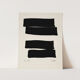 Framed abstract giclee art print 50x70cm