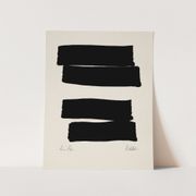 Framed abstract giclee art print 50x70cm
