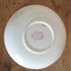 3 different saucers in English porcelain Minton
