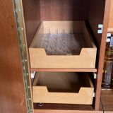 vintage Scandinavian Singer sideboard