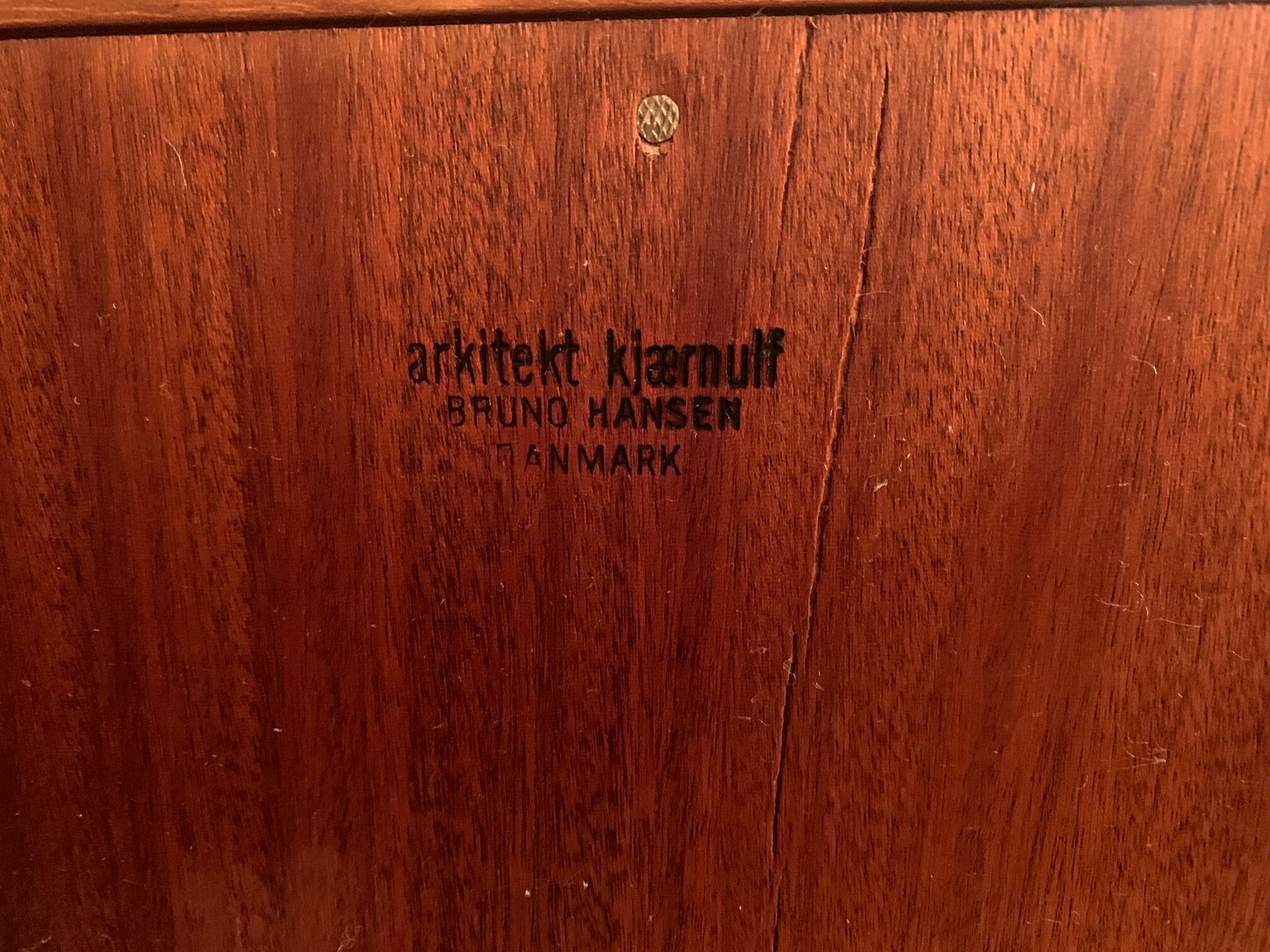 Sideboard by Henning Kjaernulf for Bruno Hansen Denmark 1960s