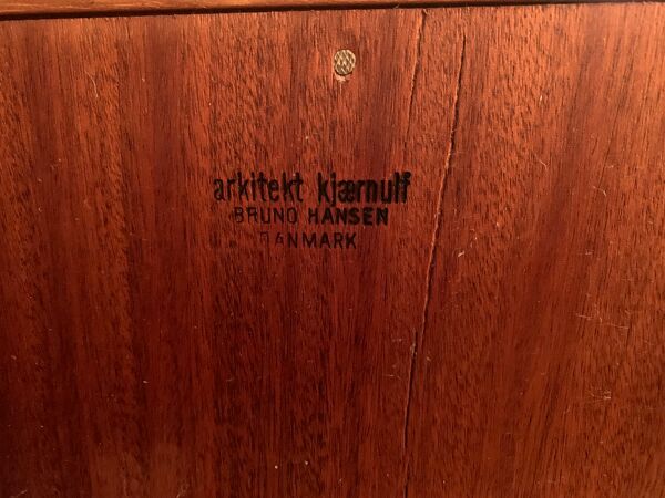 Enfilade par Henning Kjaernulf pour Bruno Hansen Danemark années 1960
