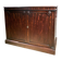 19th Century Italian Empire Mahogany Commode 2-Doors Cabinet