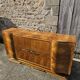 French ART DECO Sideboard- High Gloss Burl Elmwood Buffet-30s