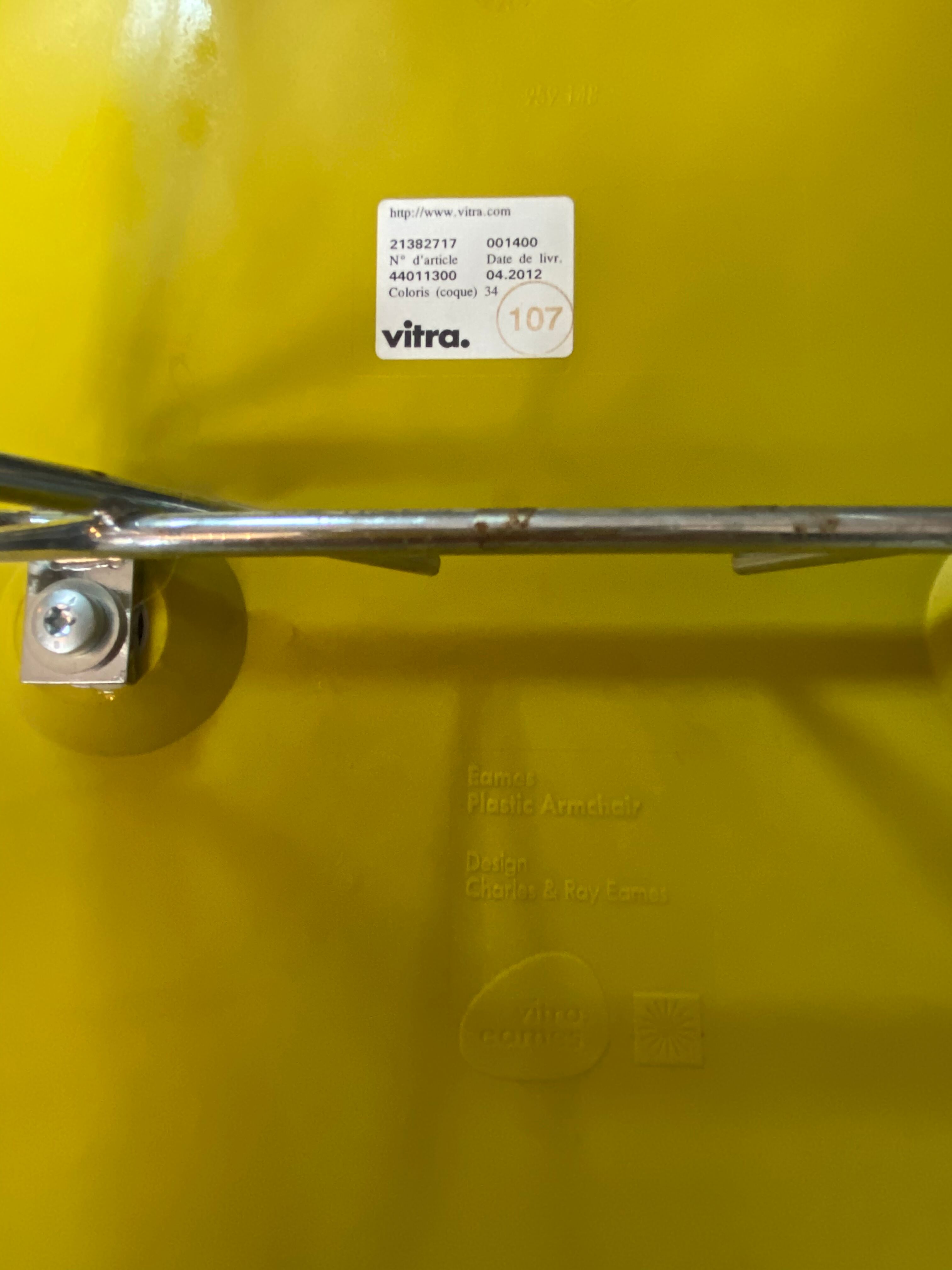 Rocking-chair RAR by Charles and Ray Eames for Vitra