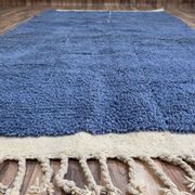 Handmade traditional beni ourain rug size 150 x 250 cm