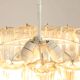 Large Mid-century Italian Glass Cascade Chandelier