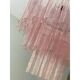 Contemporary “Tronchi” Murano Glass Chandelier in Venini Style
