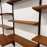 Kai Kristiansen Teak Shelving System From FM Møbler