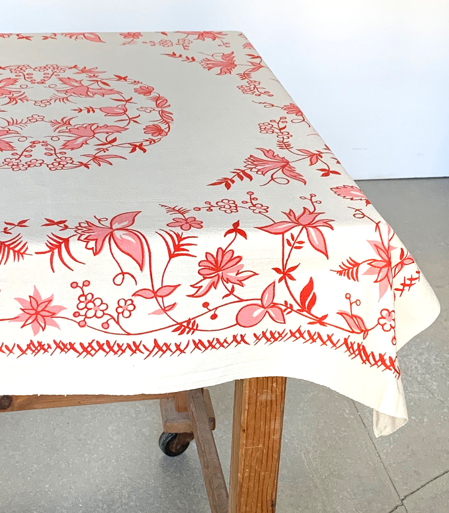 Nappe fleurie vintage