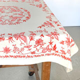 Nappe fleurie vintage