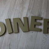 Diner Sign Letters