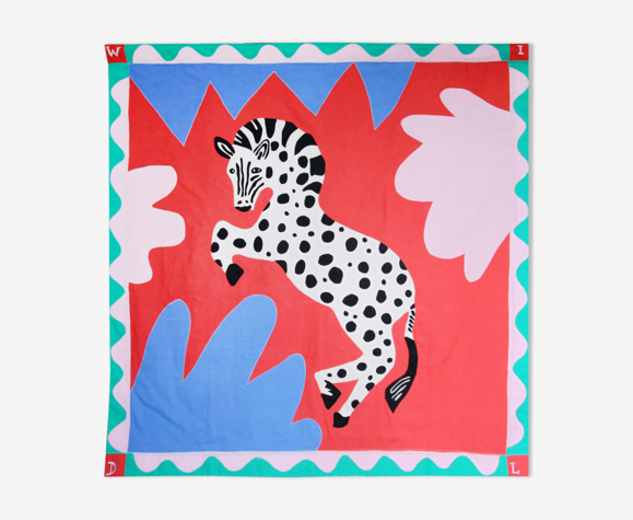 Pièce murale vous êtes des animaux - drapeau