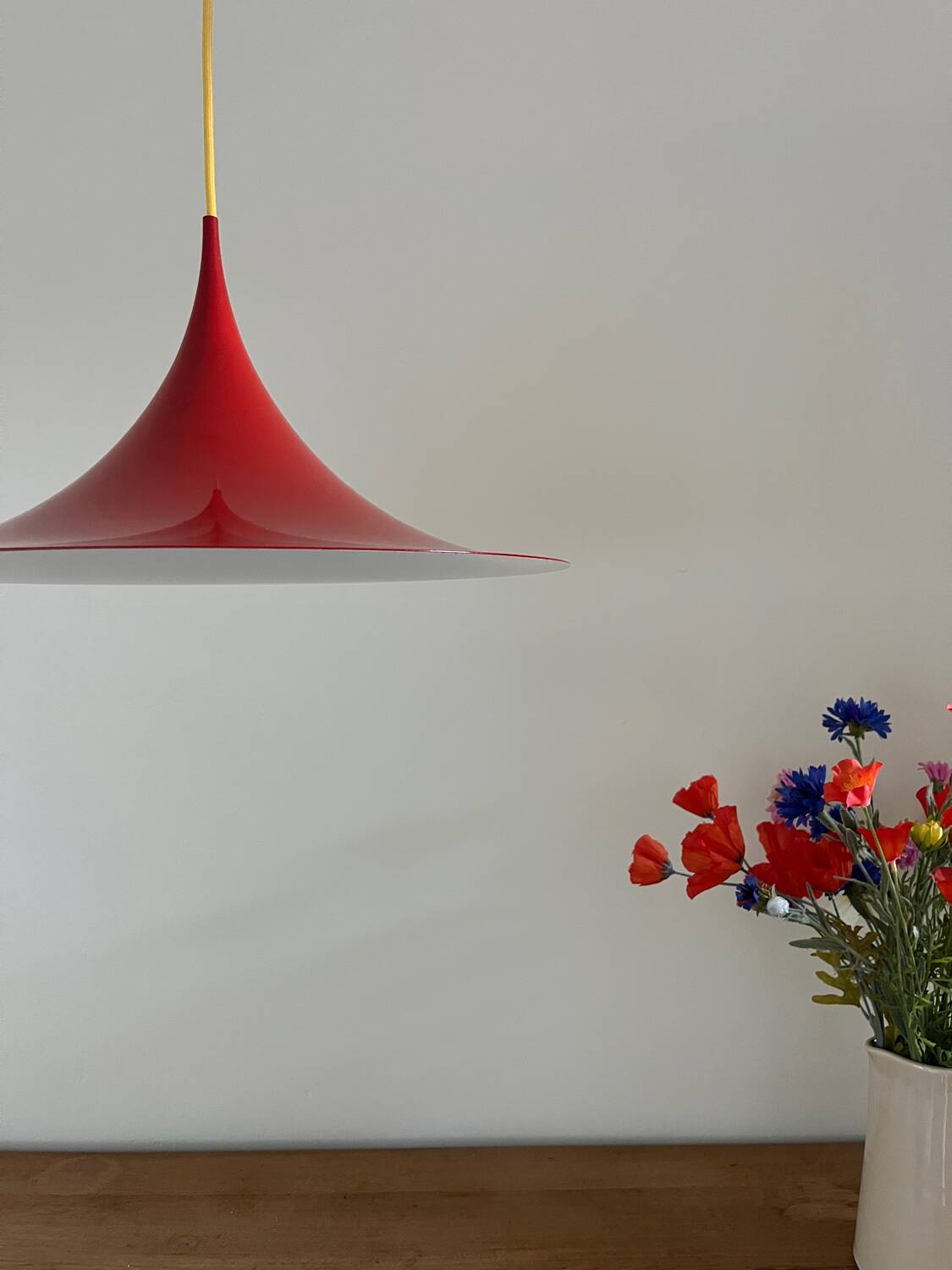 Vintage Semi pendel (47cm) - Fog & Mørup - Danish design lamp