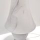 White Murano Glass Table Lamp with a Pink Marble Effect, Italy