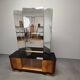 Art Deco Vanity Cabinet Attributed to Jindřich Halabala, Czechoslovakia, 19