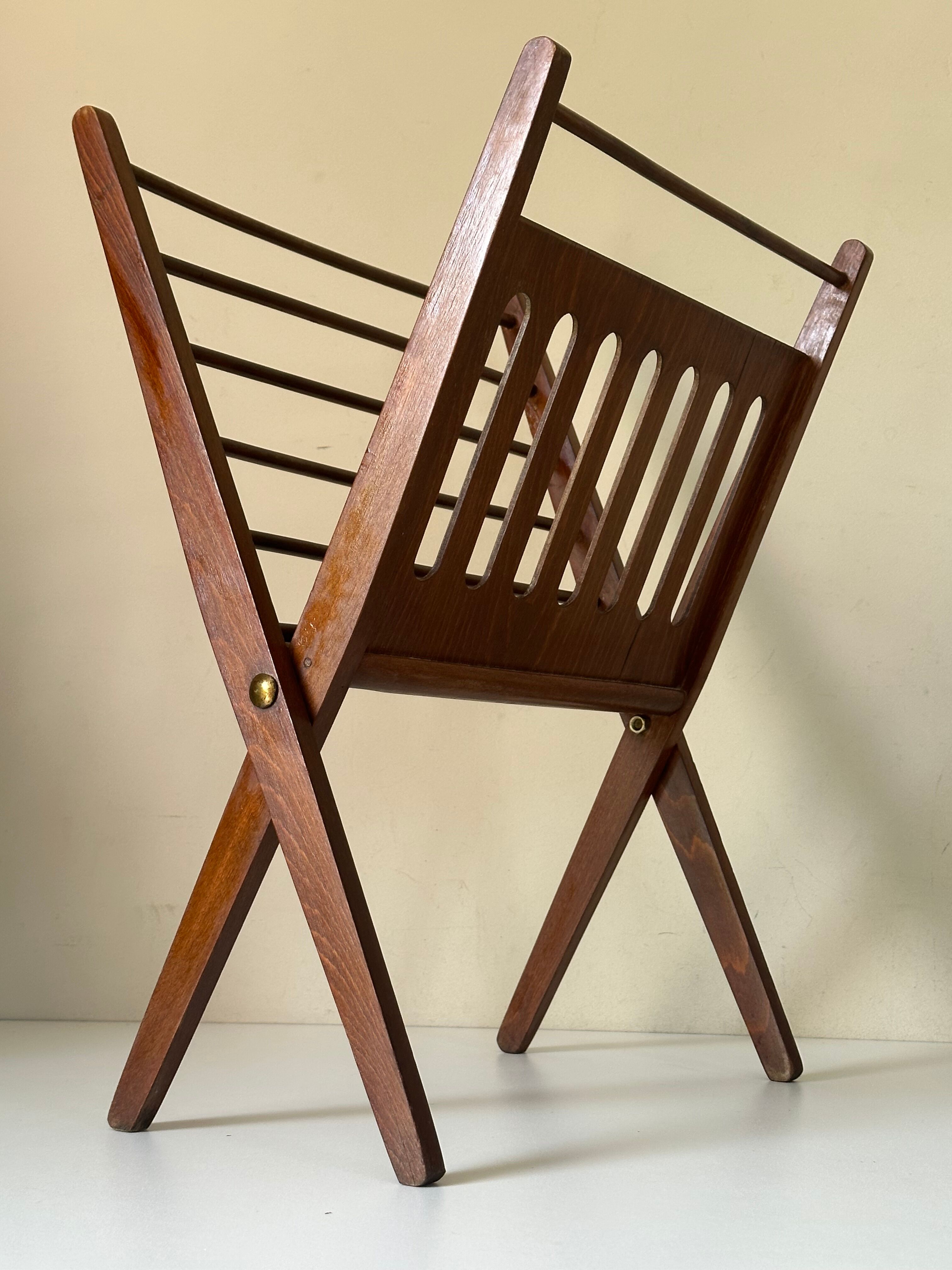 Magazine holder cees braakman vintage design 60s