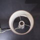 Daum France/vintage/crystal floor lamp