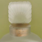 Art Deco frosted glass carafe