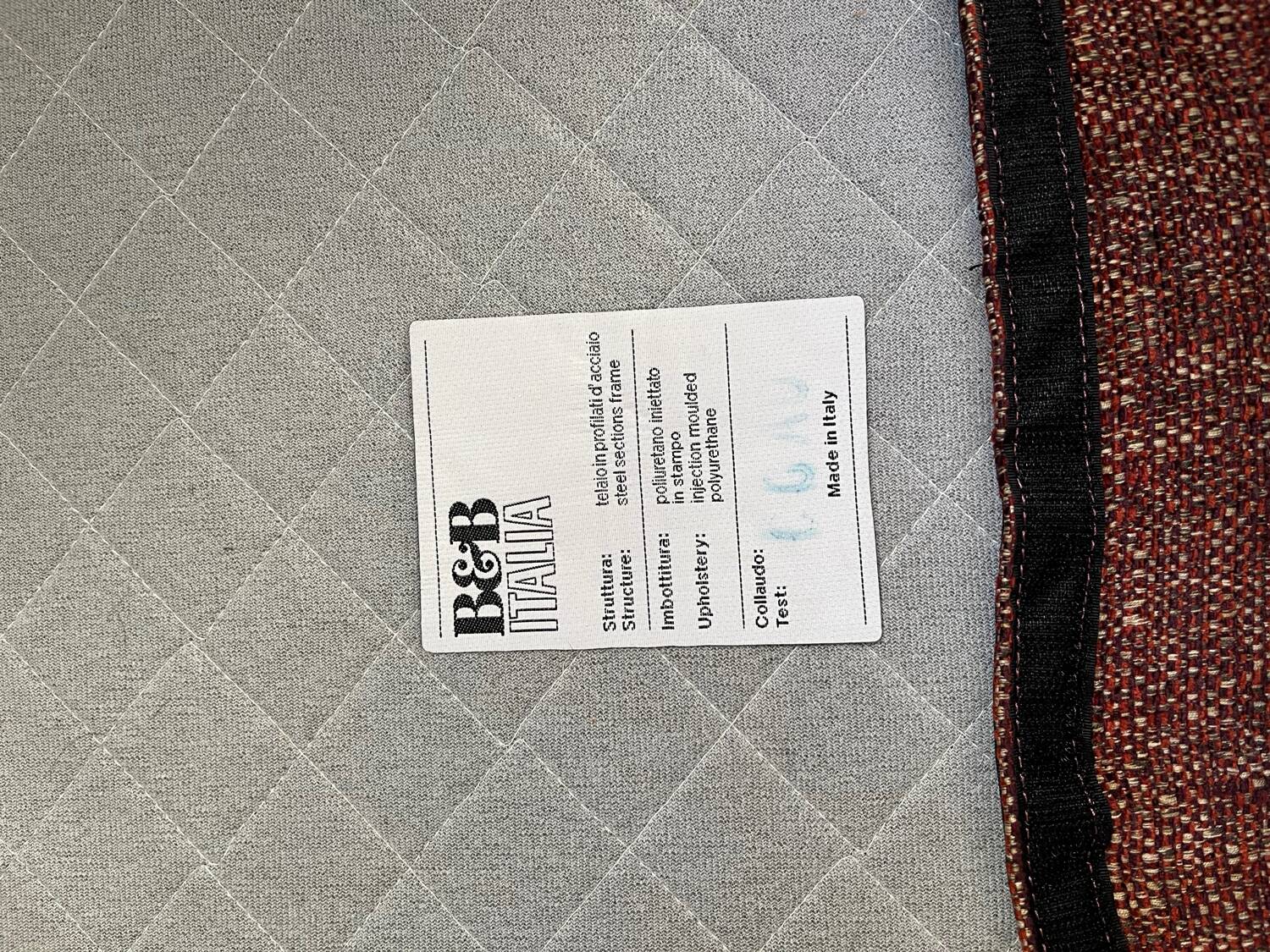 2 “Tulip” armchairs by Jeffrey Bernett for B&B Italia