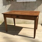 Table in solid oak, 50s
