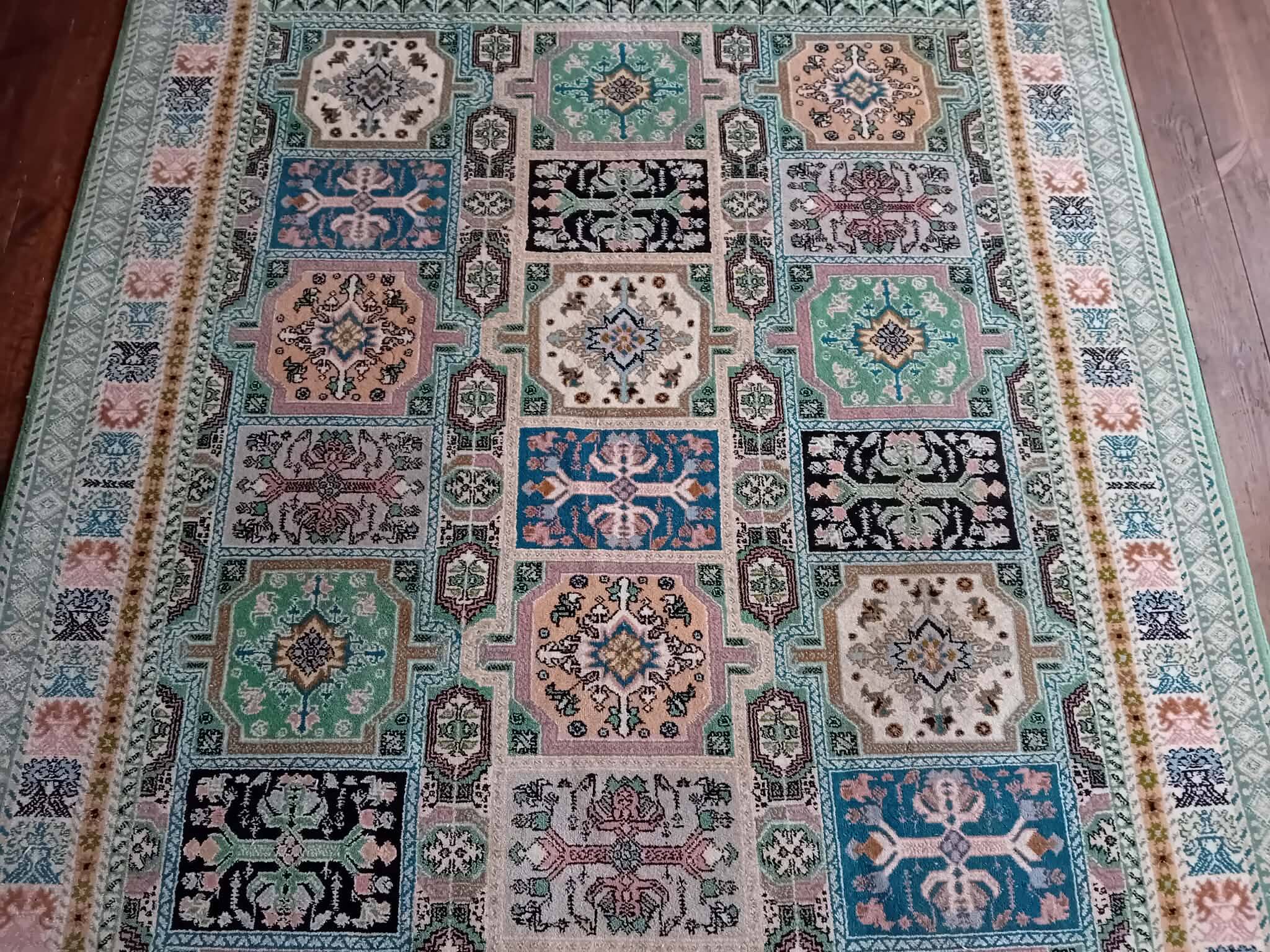 Handmade Berber rug Rabat 252x173cm