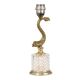Vintage Brass Table Lamp Mythical Dolphin 45cm