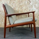 60s 70s teak sofa couch 2er Grete Jalk for Glostrup danish design 60s