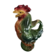 Pitcher Barbotine rooster Saint Clement