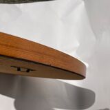 Miroir suédois en teck par Uno &Östen Kristiansson pour Luxus 50cm