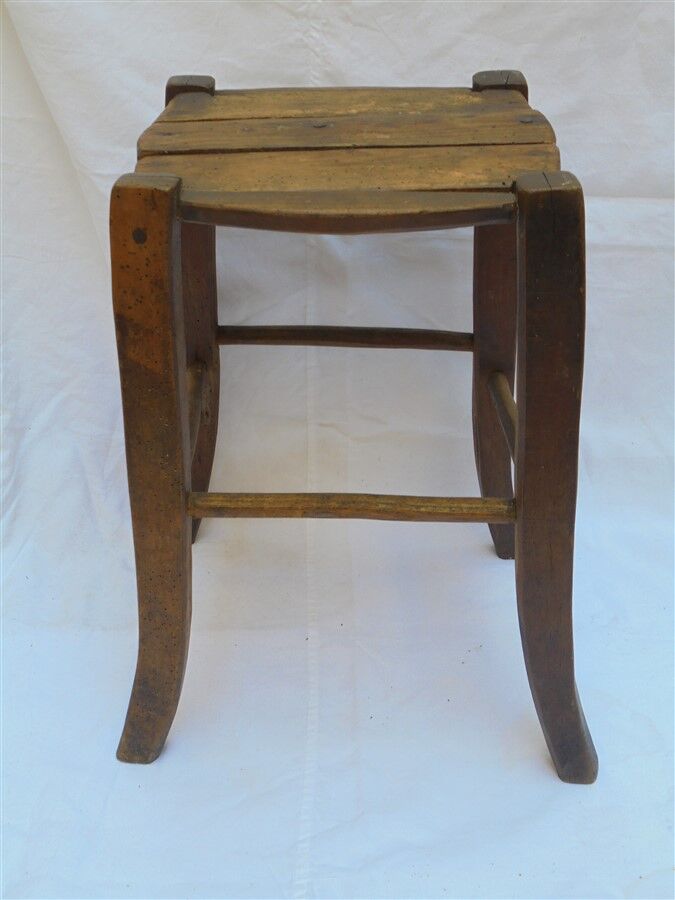 Wooden stool