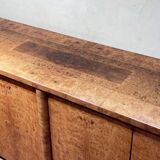 Elm burl sideboard from the 70s