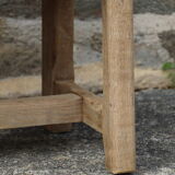 Pair of wooden benches, 40s