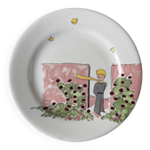 Gien Little Prince plate
